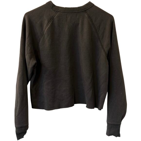 Aerie Distressed Sweatshirt - Picture 2 of 3